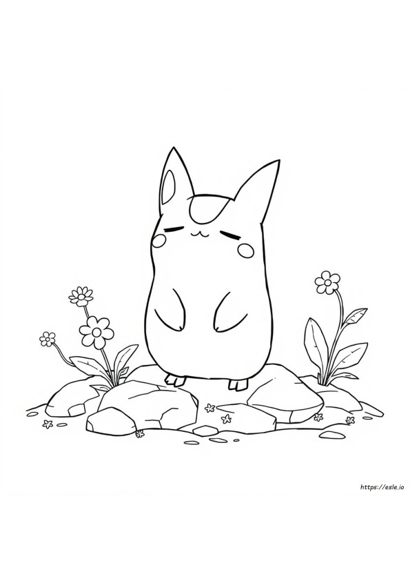 Togedemaru Ausmalbilder
