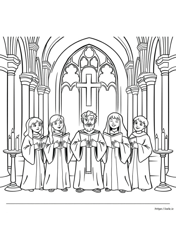 O Antiphons Coloring Pages
