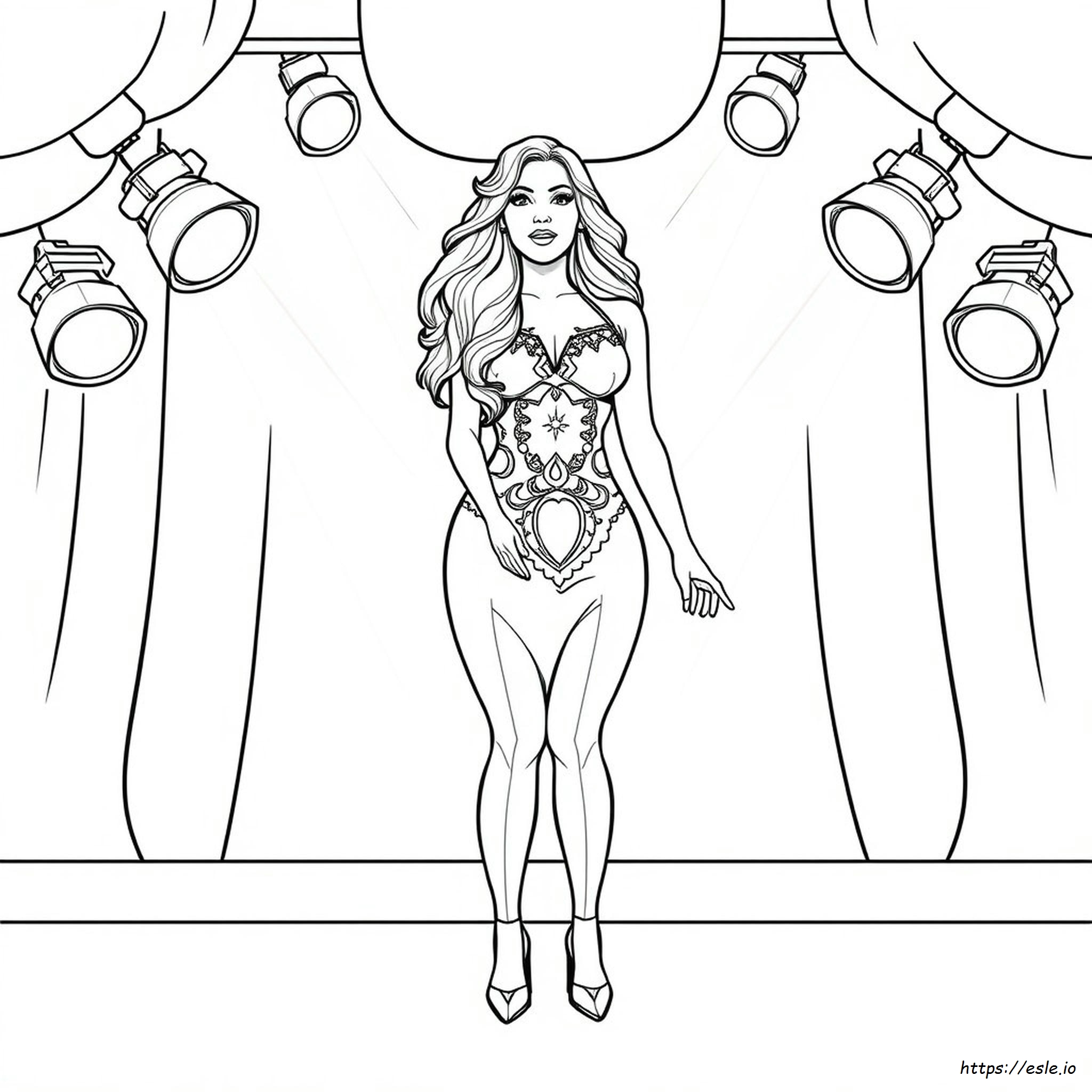Mariah Carey Para Colorir