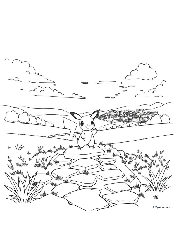 Pokemon Diamond And Pearl Coloring Pages