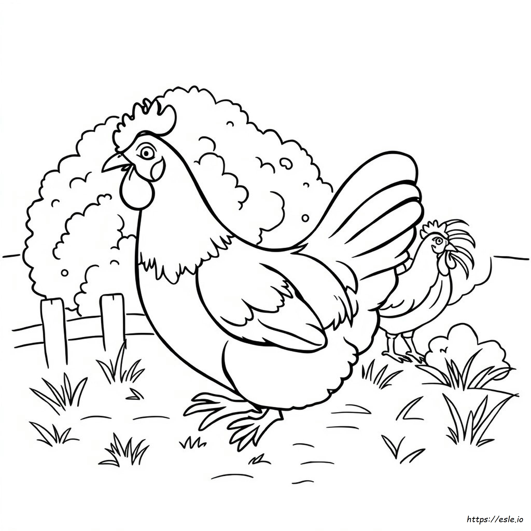 Desene De Colorat Cu Pui Desene De Colorat Cu Pui