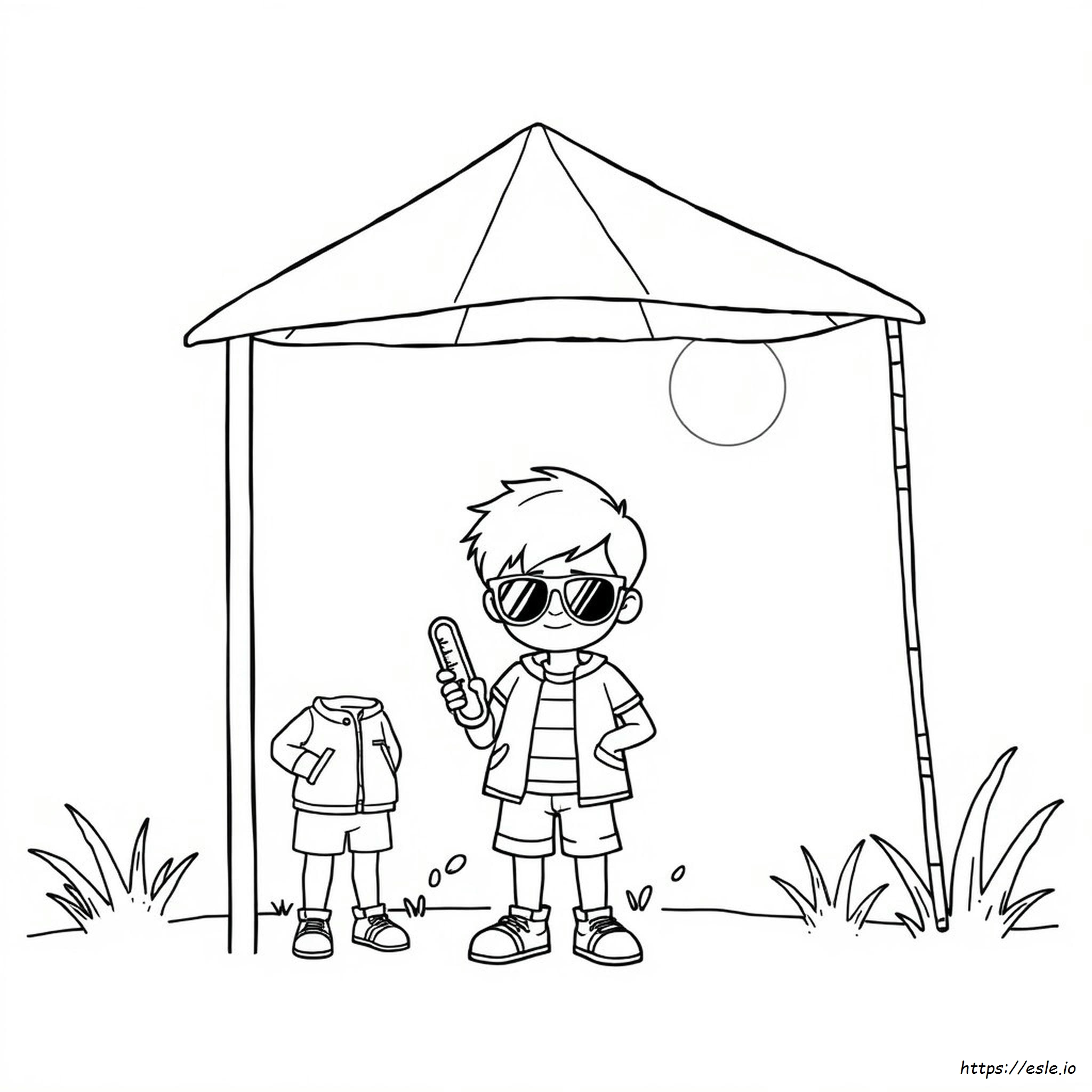 Weather Safety Coloring Pages