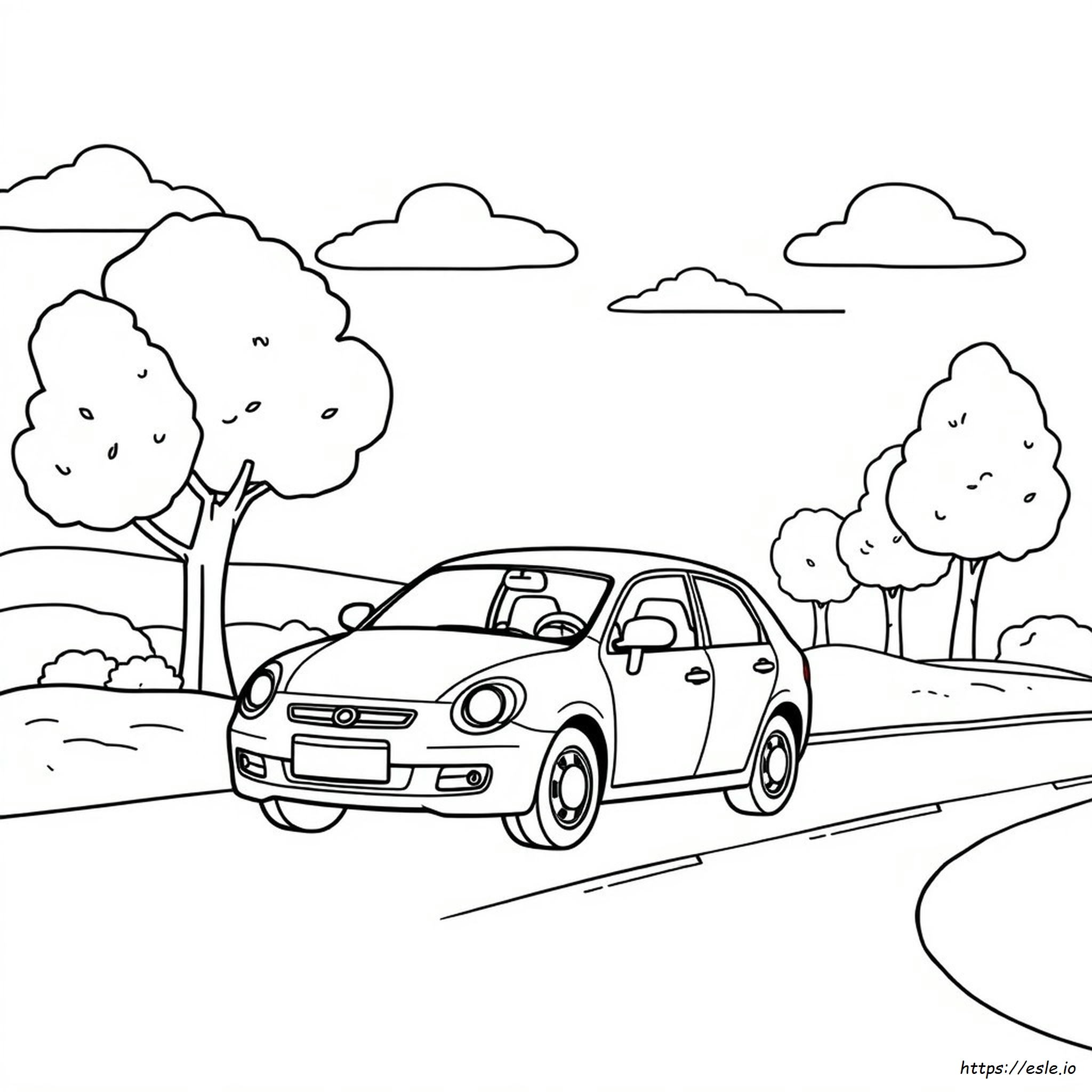 Transport Colouring Worksheet