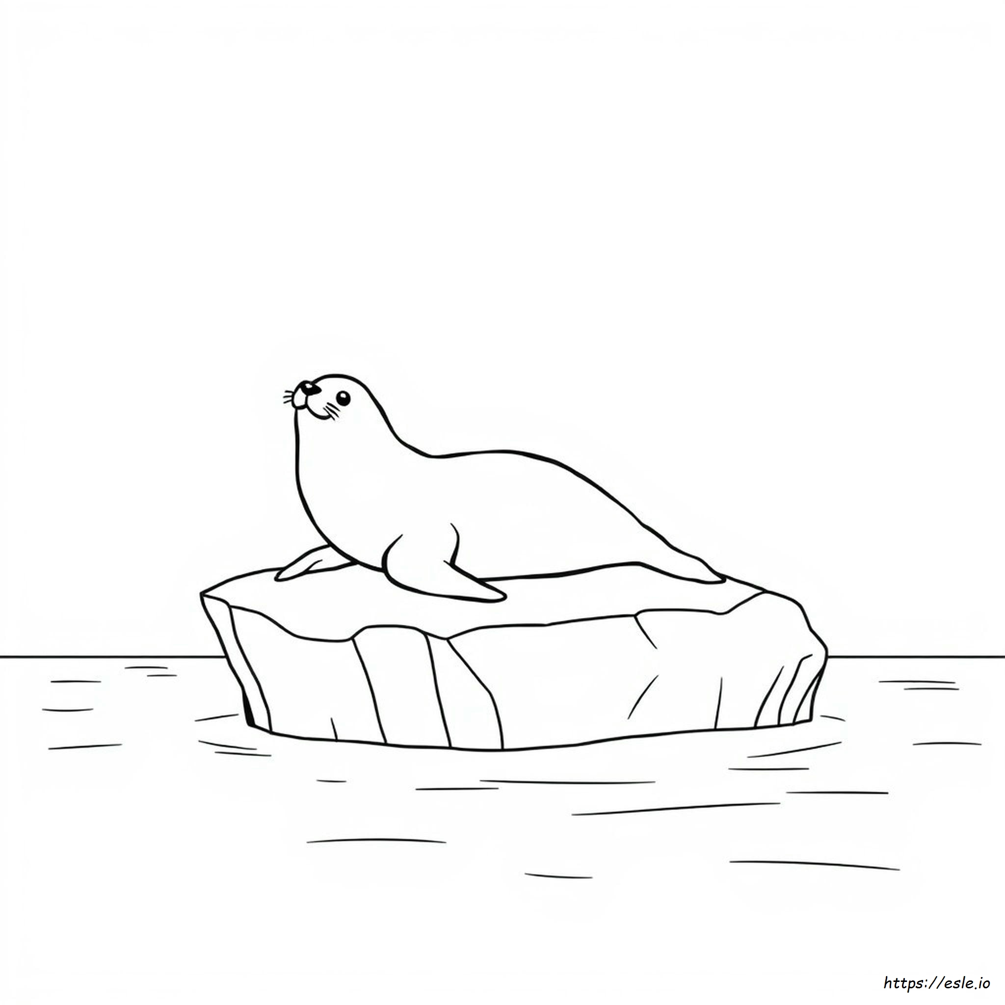 Free Seal Coloring Pages