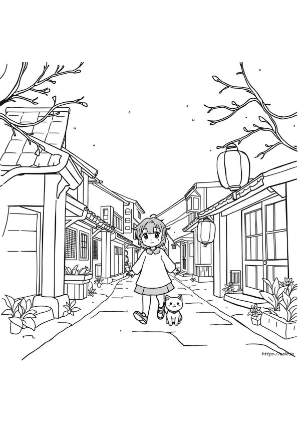 Printable Spirited Away Coloring Pages