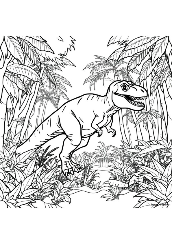 Indominus Rex Kolorowanka Do Druku