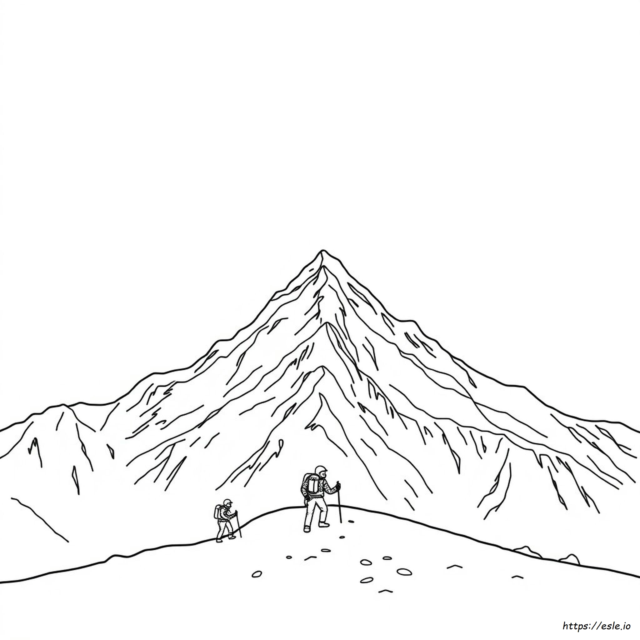 Everest Ausmalbilder