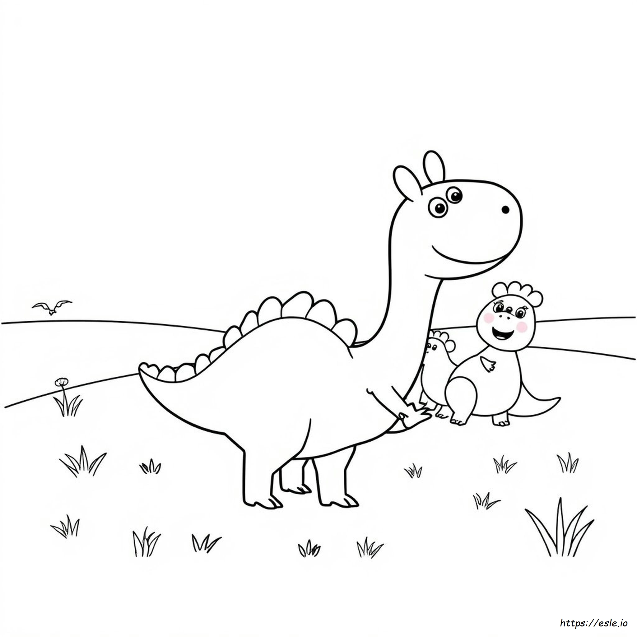 Disegni Da Colorare Di Peppa Pig
