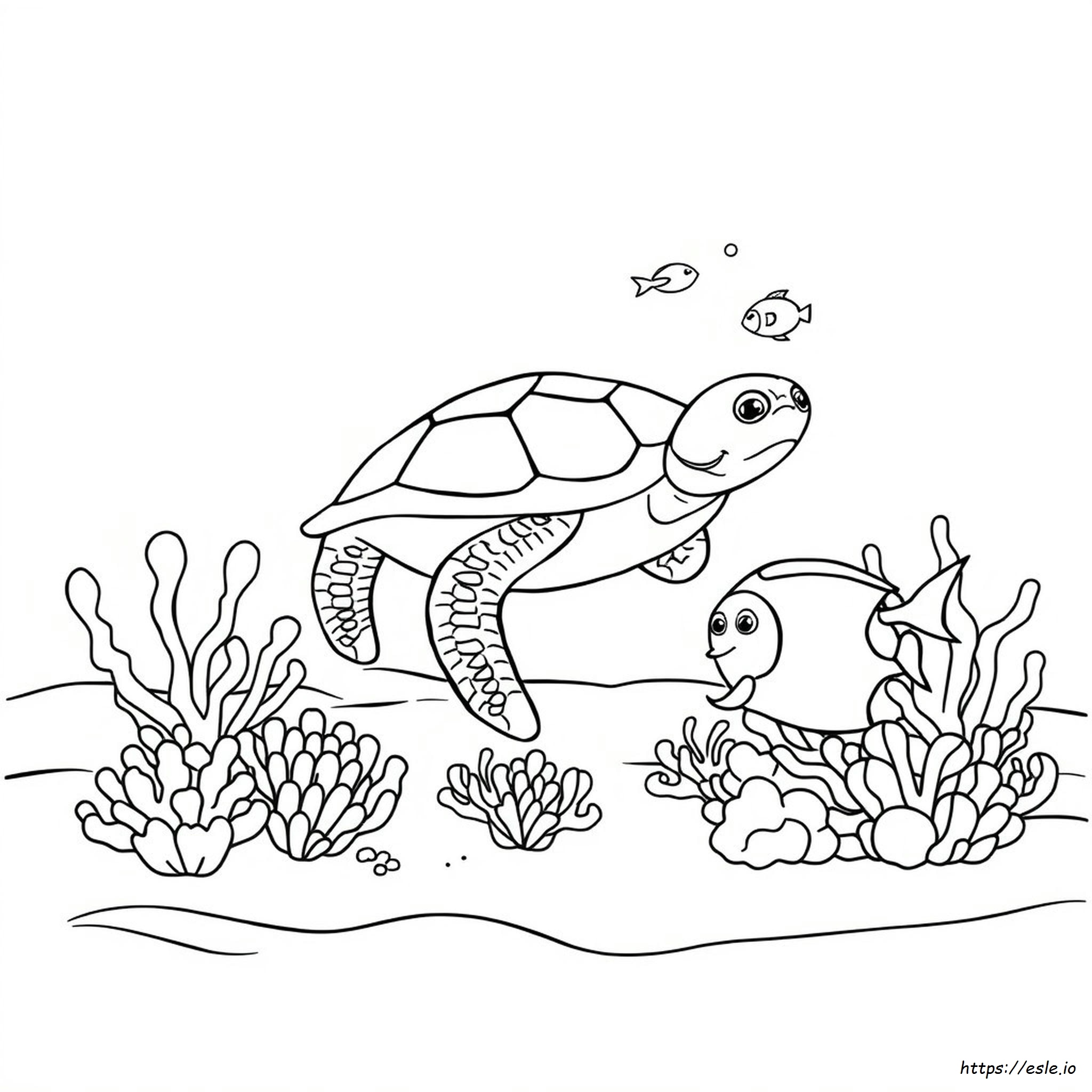 Coloring Pages Of Sea Creatures