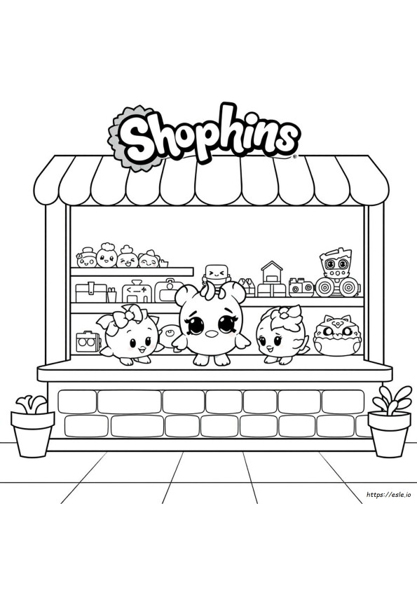 Shopkins Coloring Pages Pdf