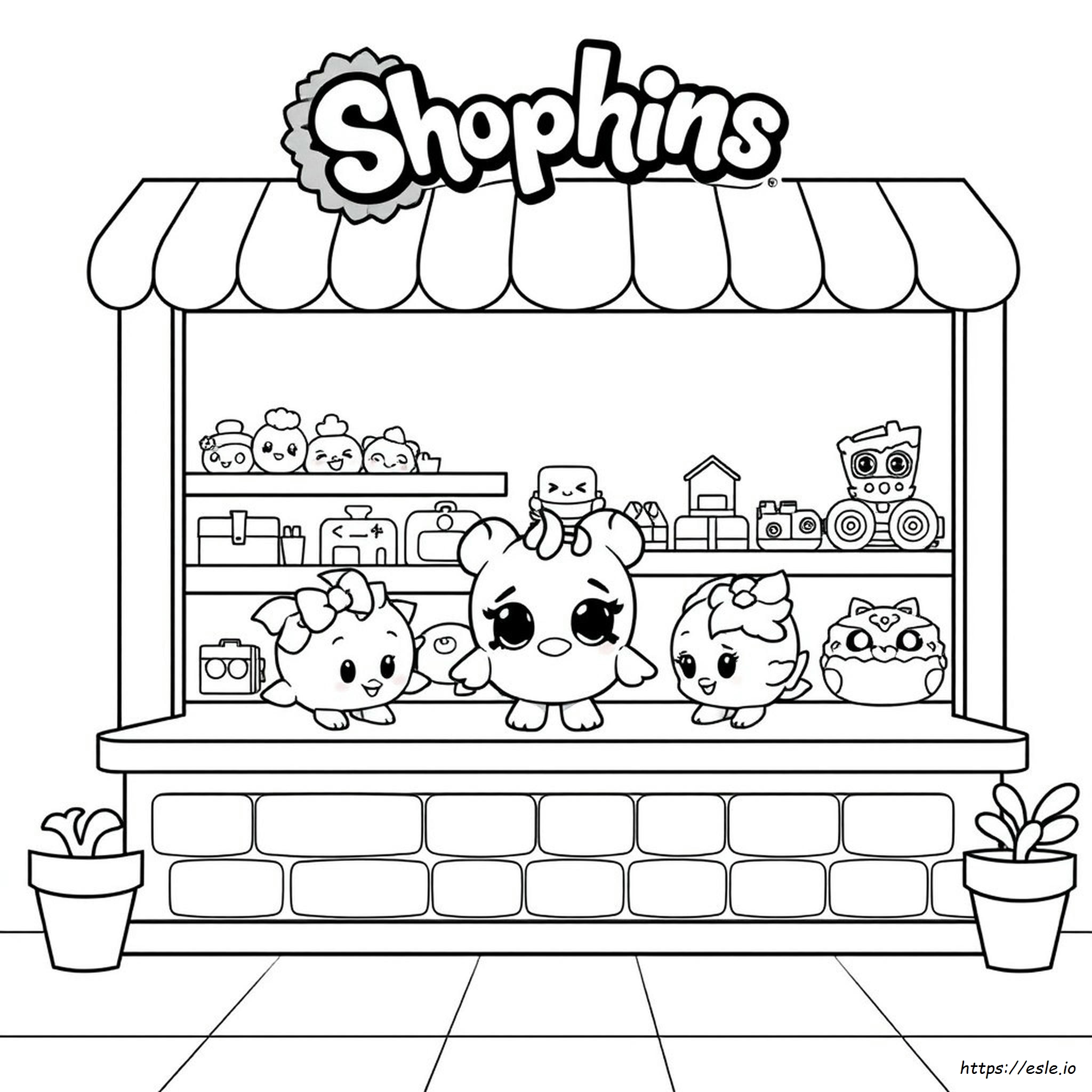 Shopkins Gambar Mewarnai Pdf