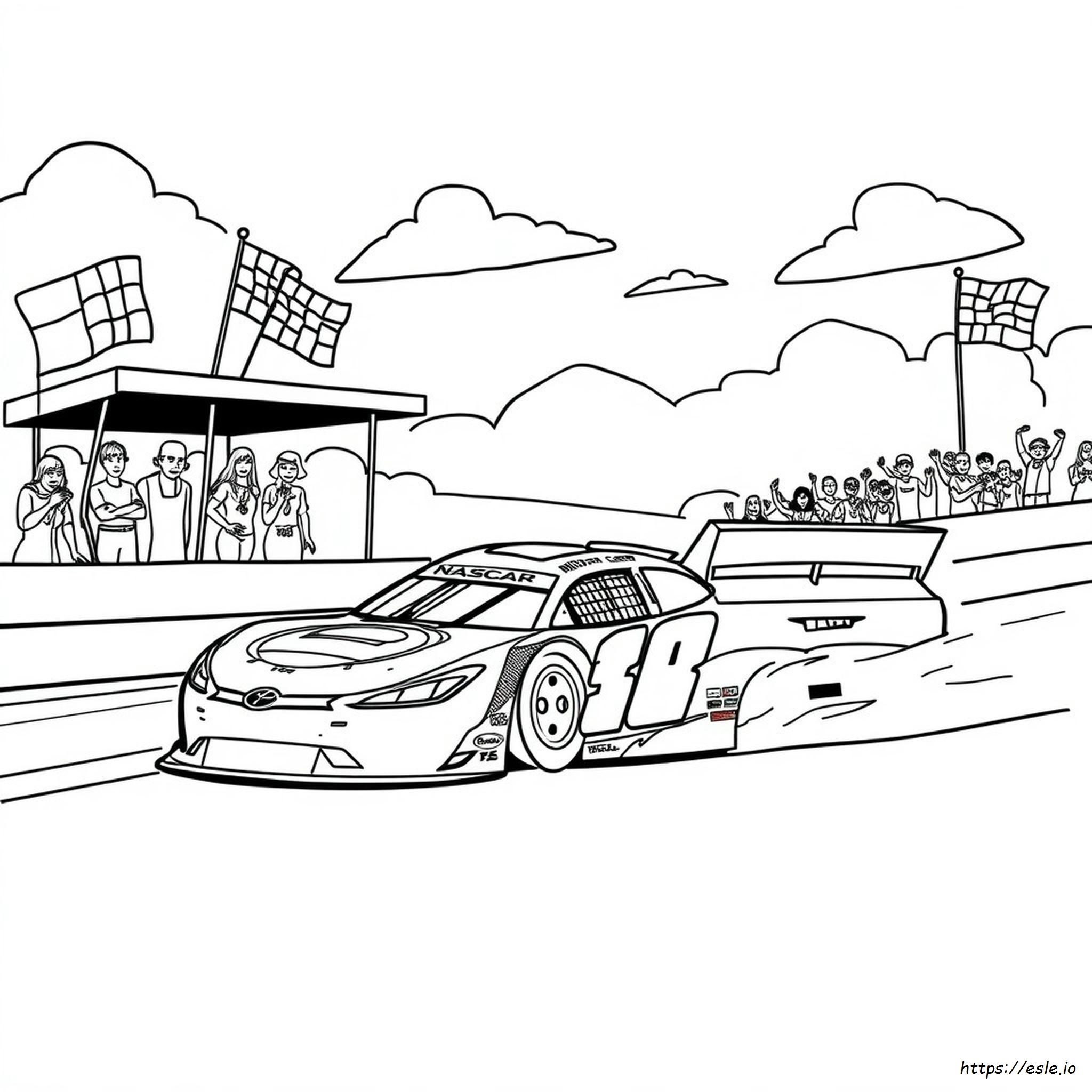 Nascar Coloring Pages 2023