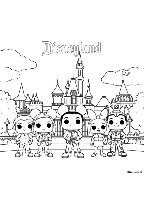 Funko Pop Boyama Sayfaları Disney