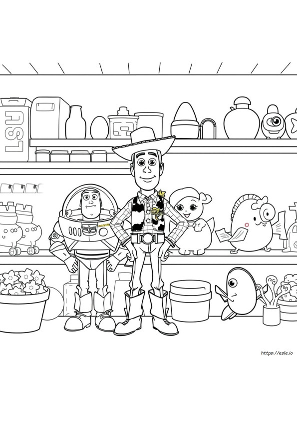 Pixar Kleurplaten