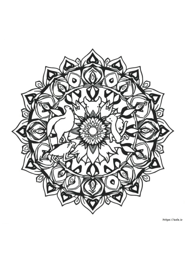 Mandala Hewan