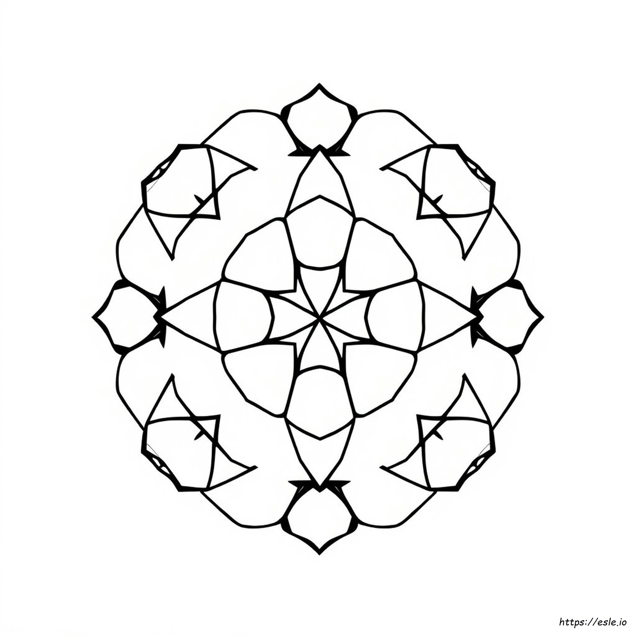 Disegni Geometrici Da Colorare