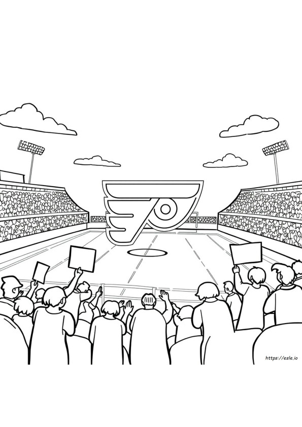 Flyers Gritty Coloring Page