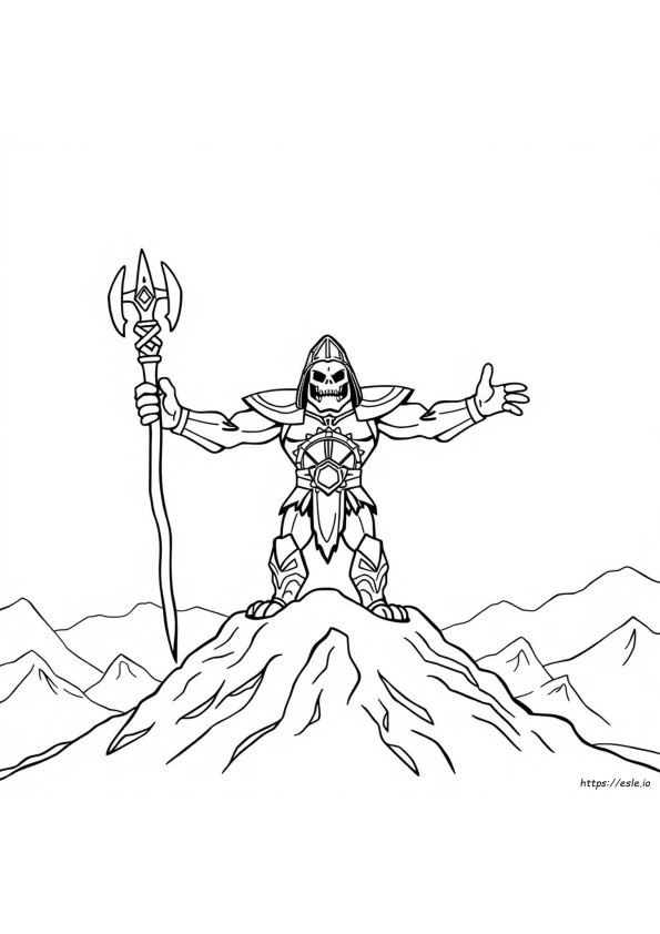 Skeletor Värityskuvat