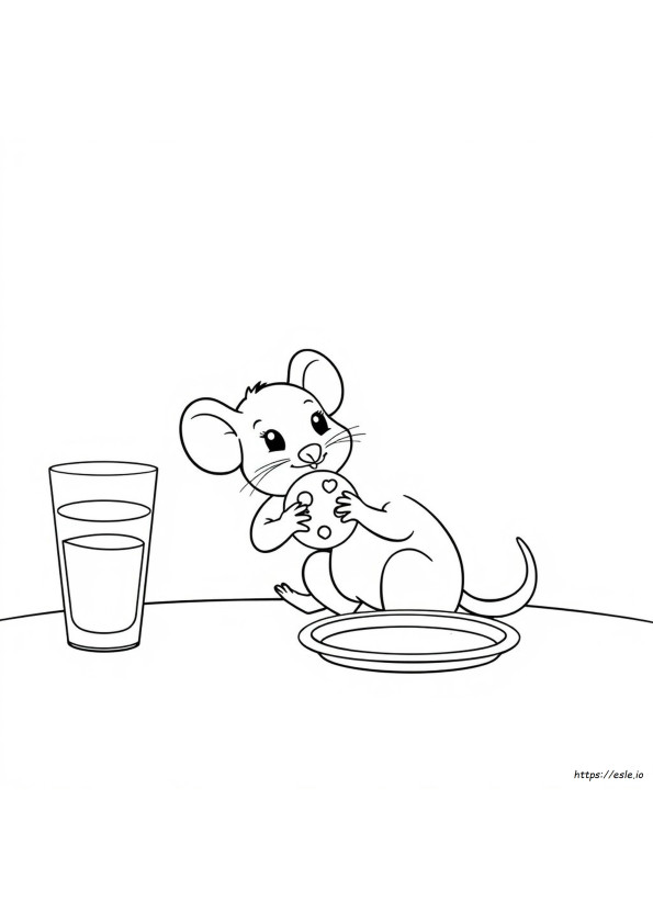 Printable Give A Mouse A Cookie Coloring Page
