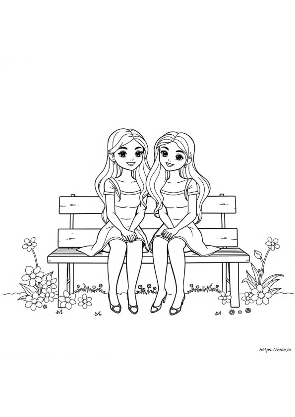 Bella Twins Coloring Pages