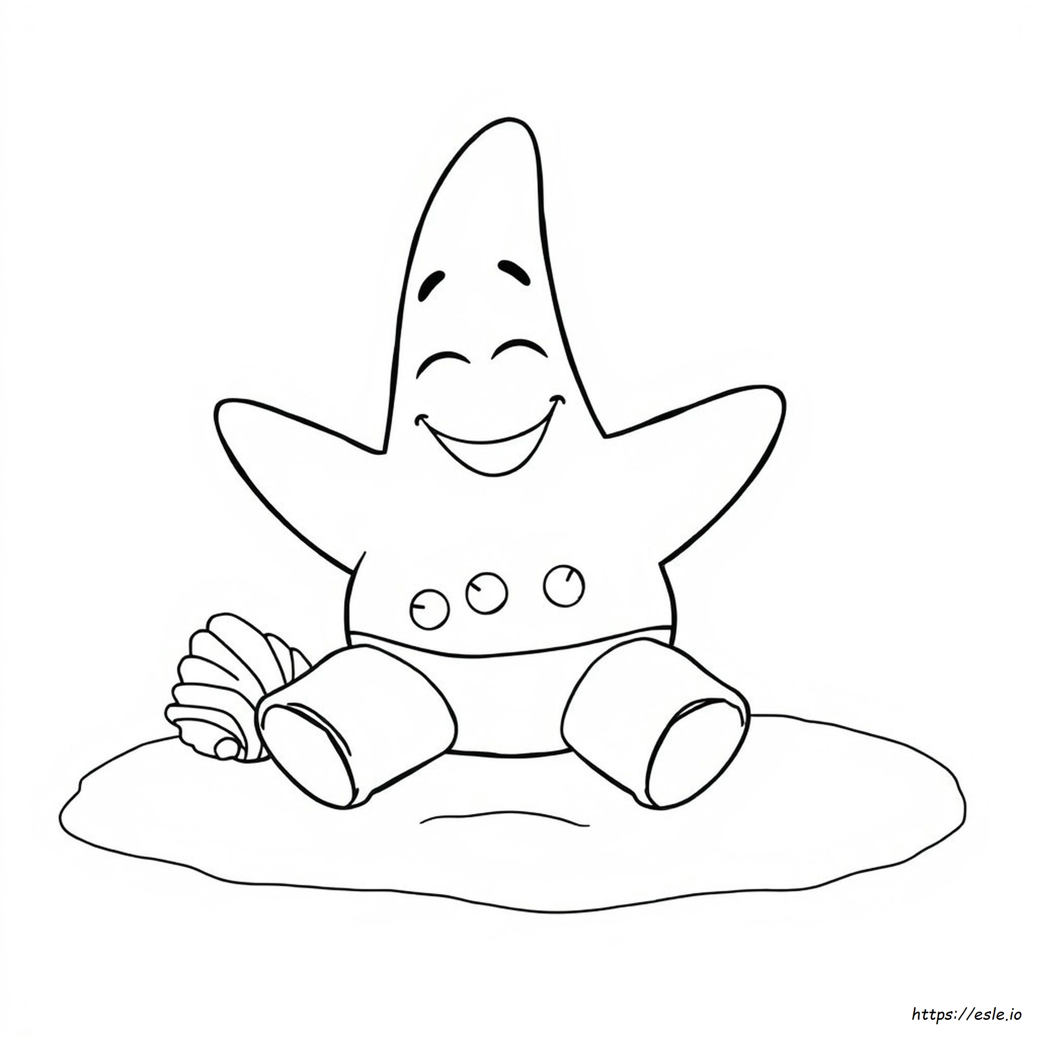 Free Printable Patrick Star Coloring Pages