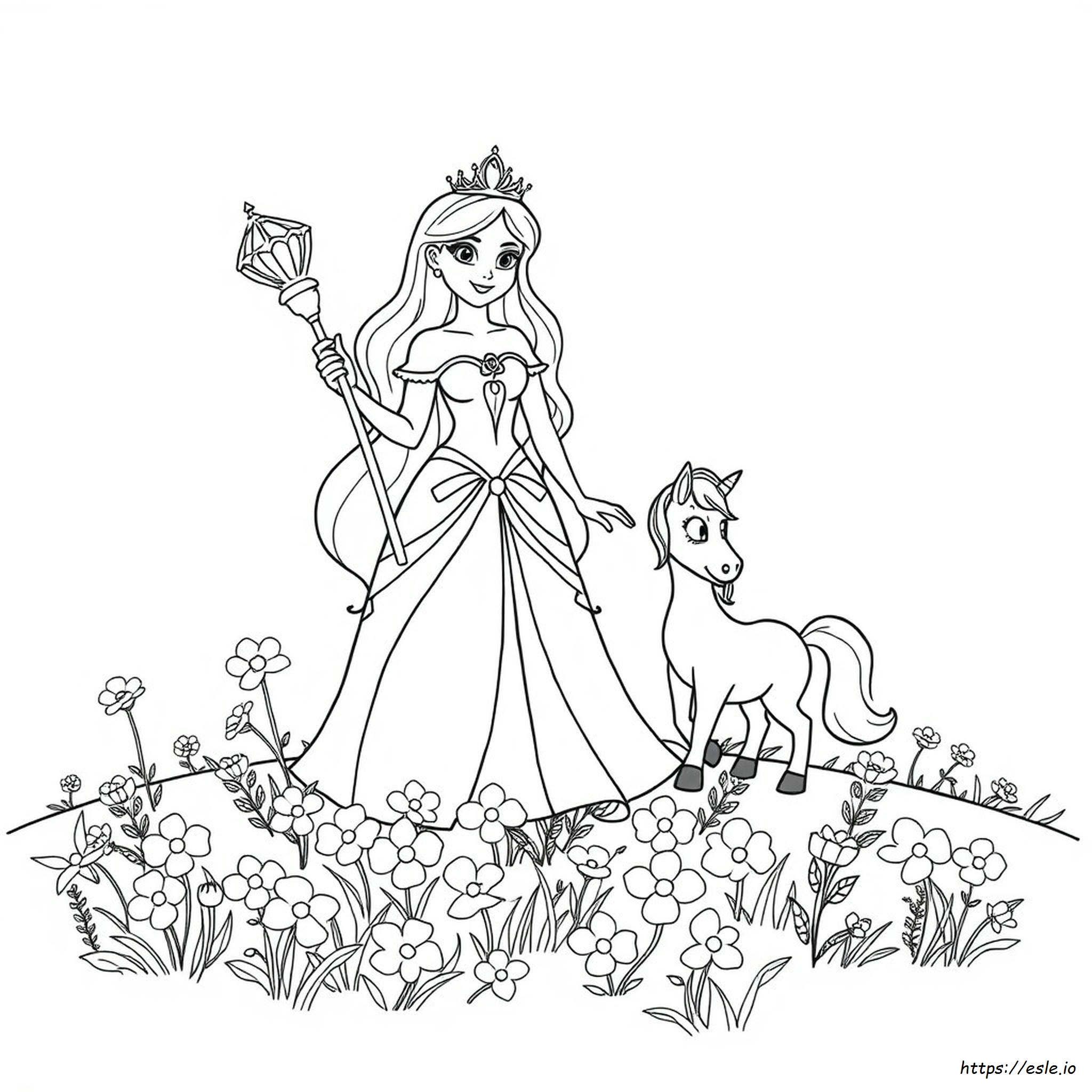 Free Princess Coloring Pages Pdf