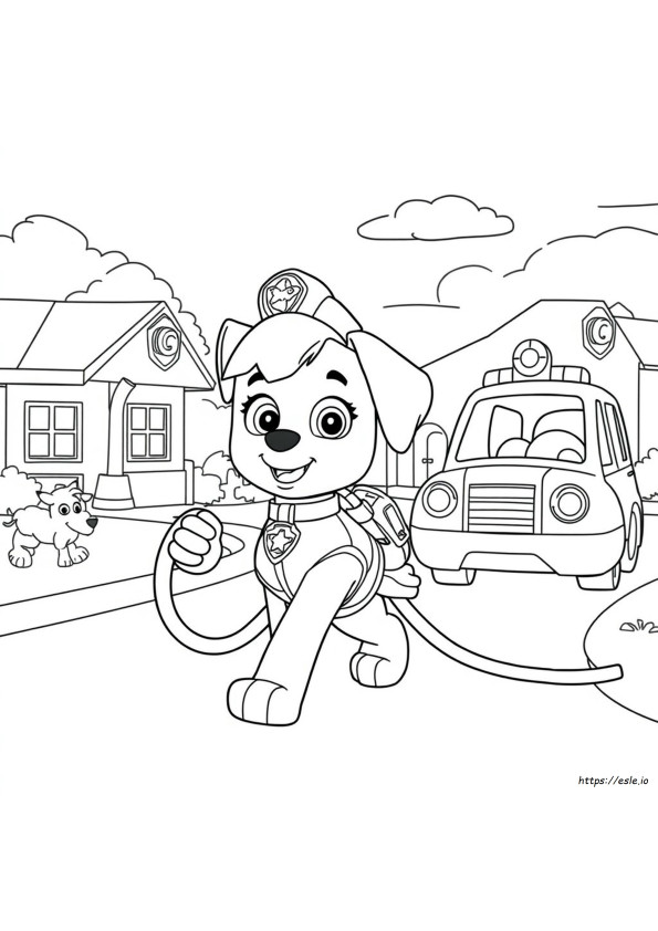 Liberty Paw Patrol Kleurplaten