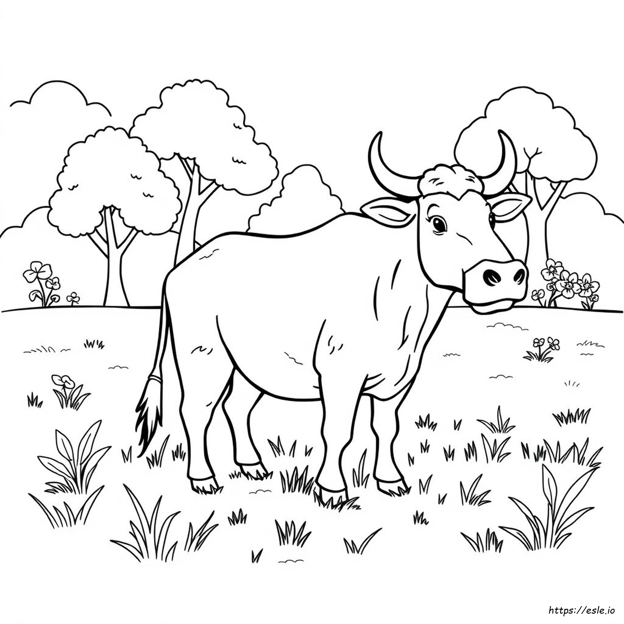 Karabao Ausmalbild