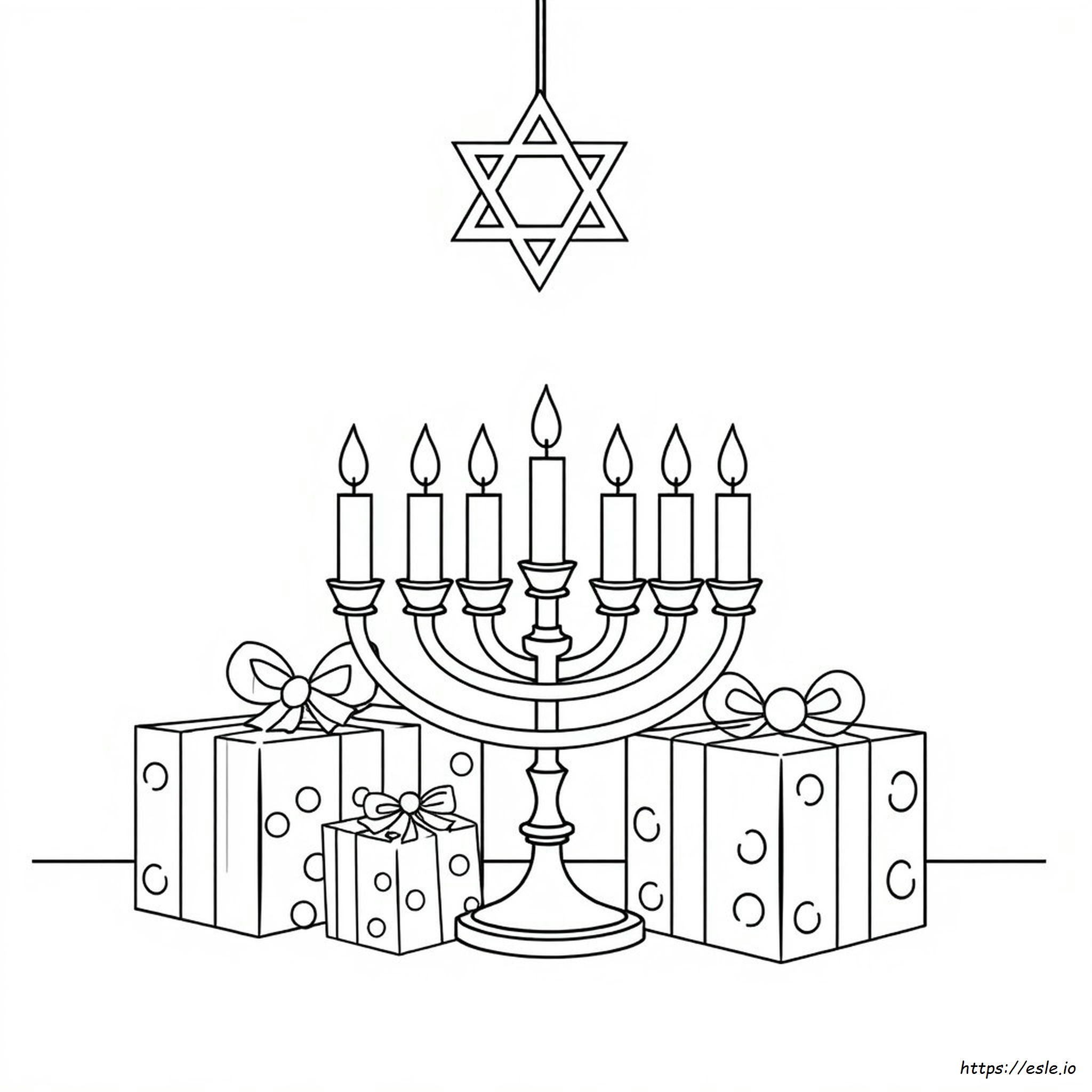 Hanukkah Coloring Pages Free Printables