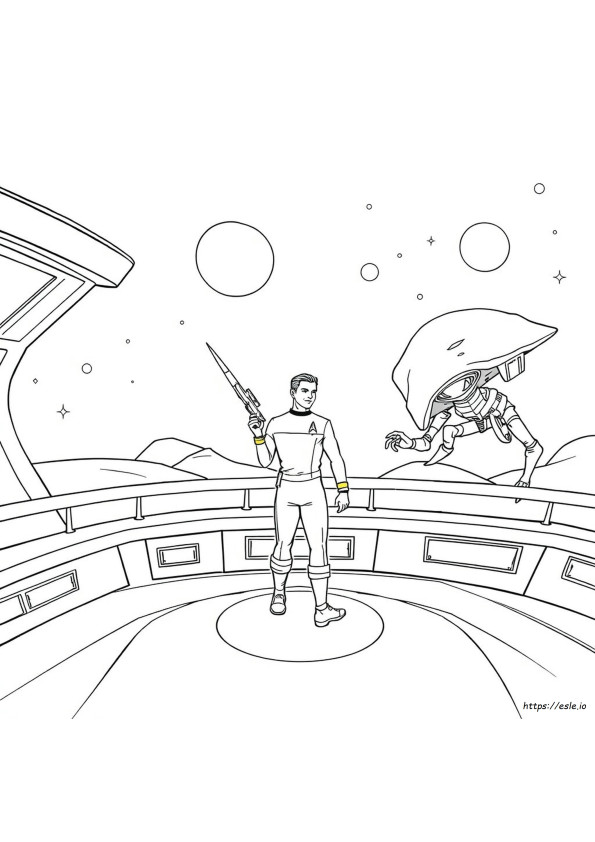 Disegni Da Colorare Di Star Trek
