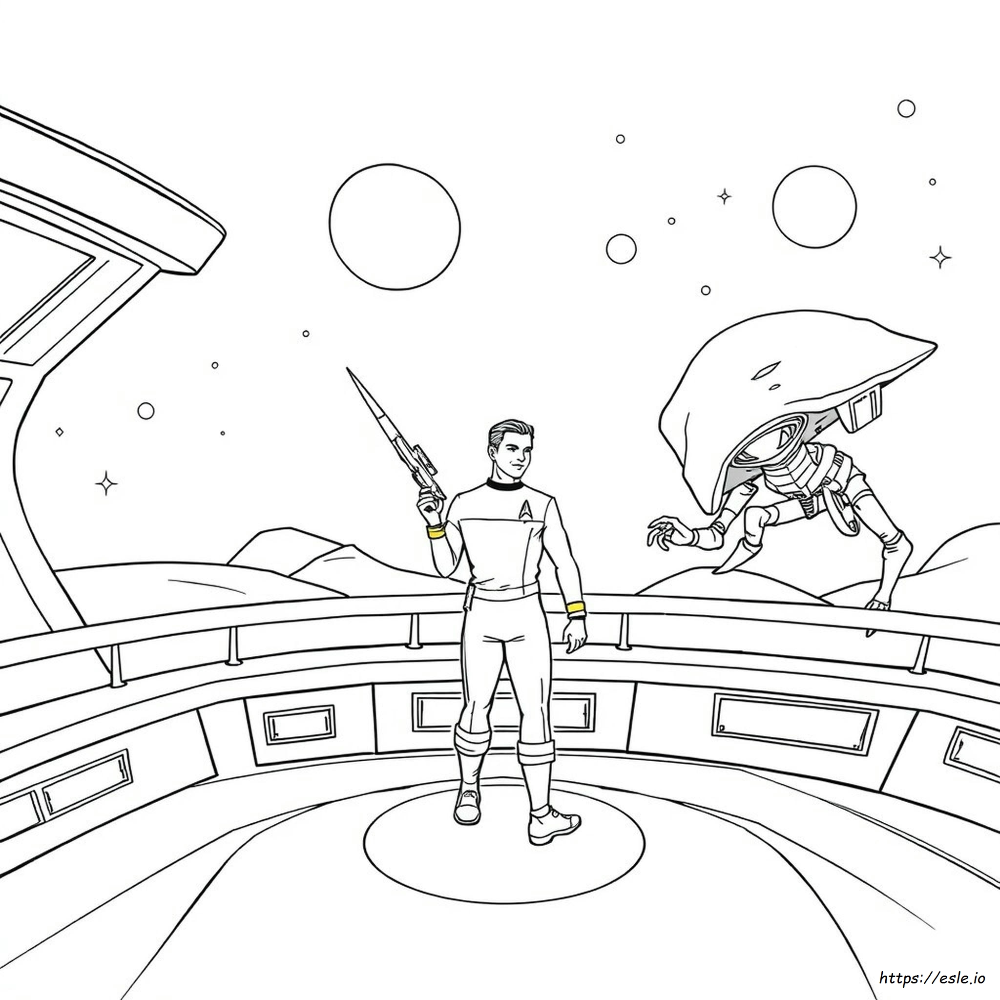 Star Trek Kleurplaten kleurplaat