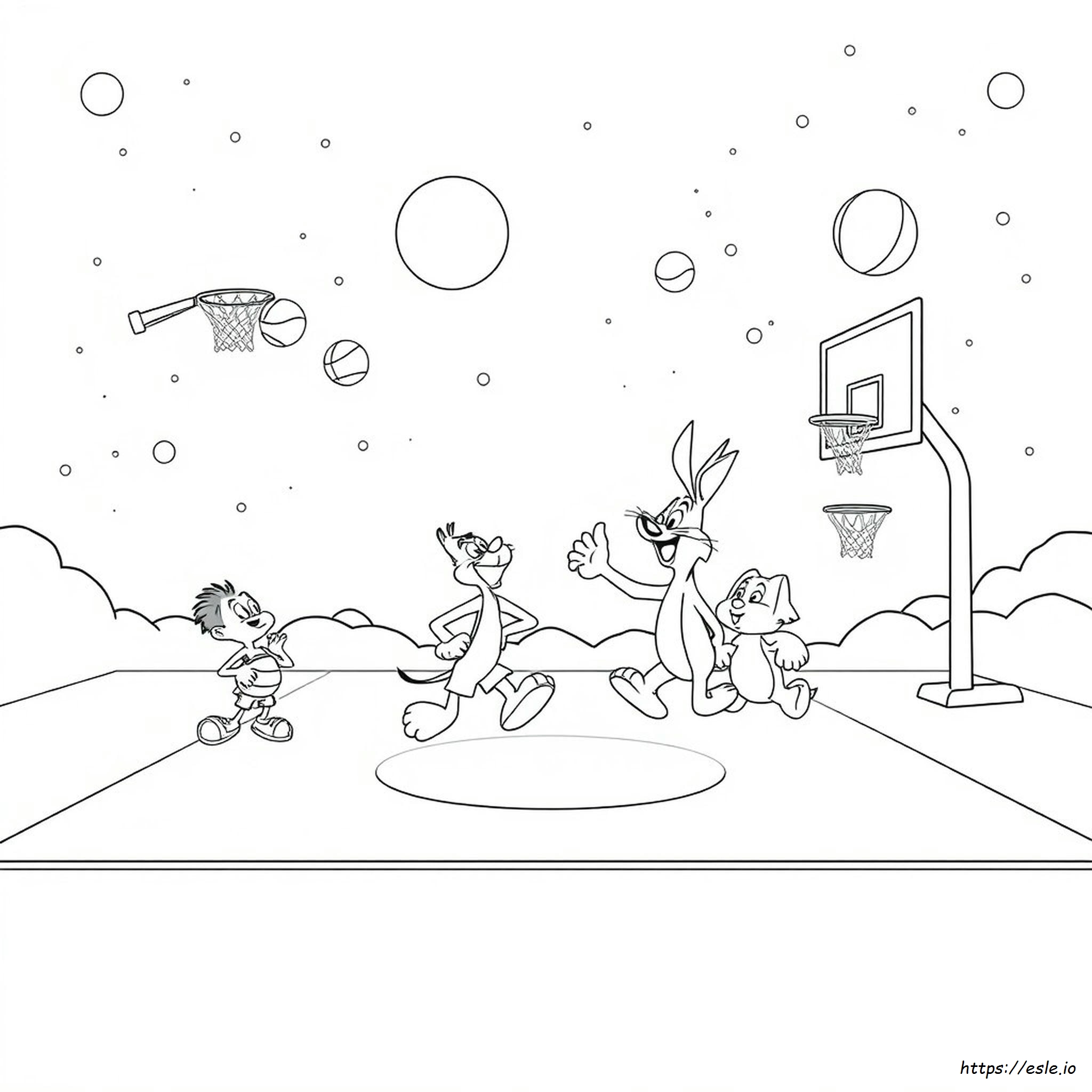Space Jam A New Legacy Coloring Pages