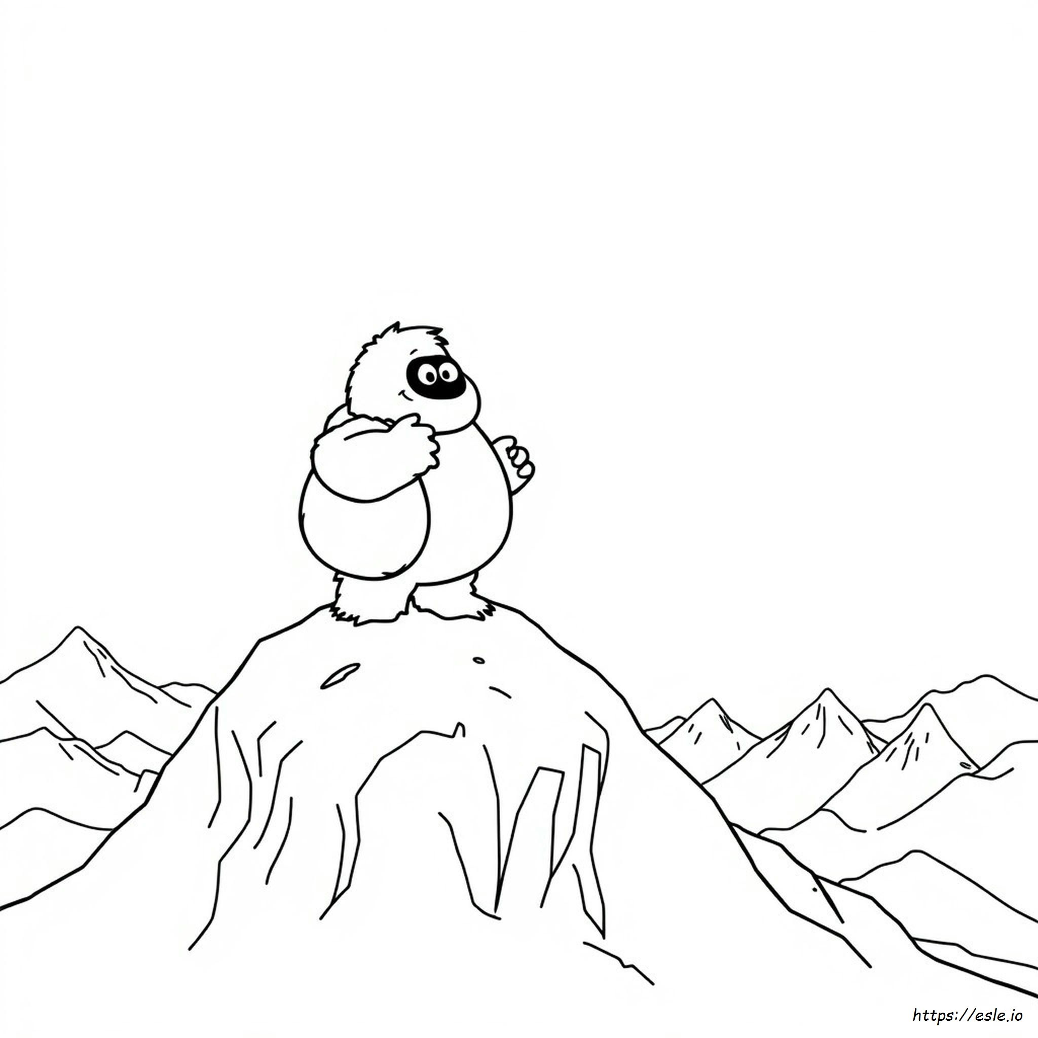 Coloriage Bumble Le Bonhomme Des Neiges Abominable
