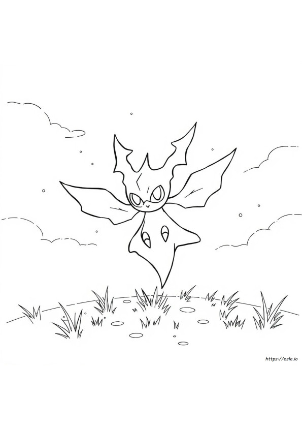 Chandelure Pokemon Ausmalbilder