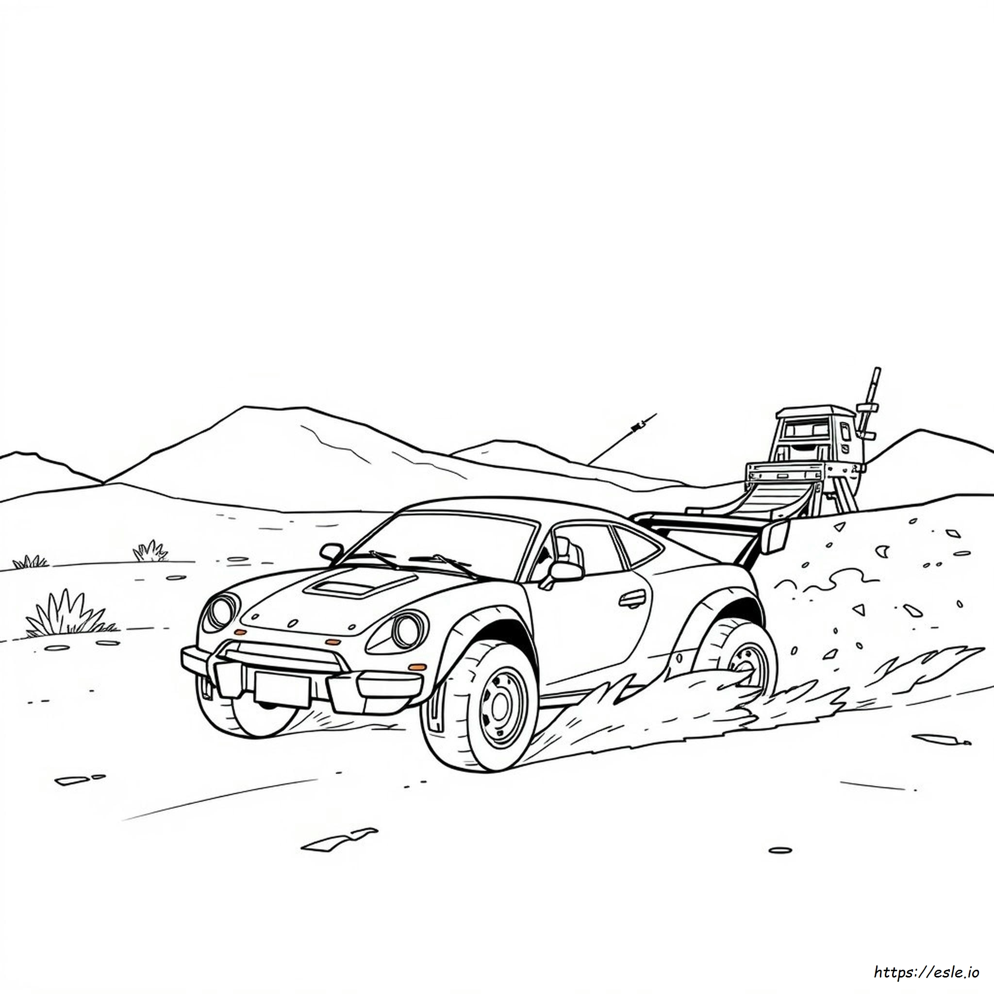 Fortnite Car Coloring Pages