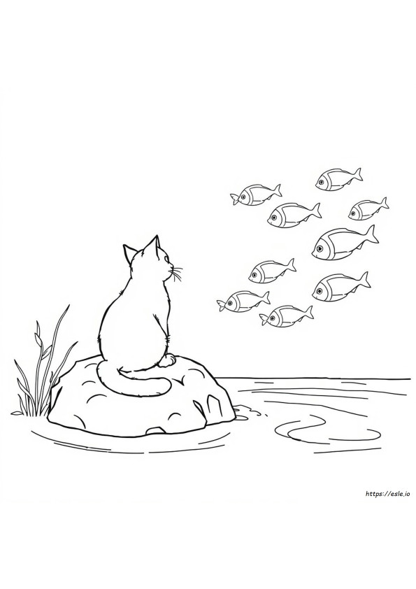 Katzenfisch Ausmalbilder
