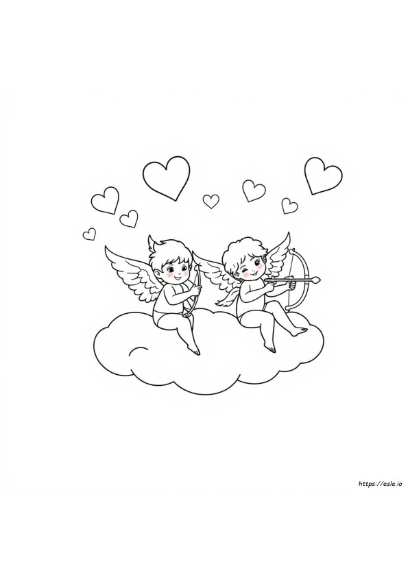 Cupido Kleurplaten