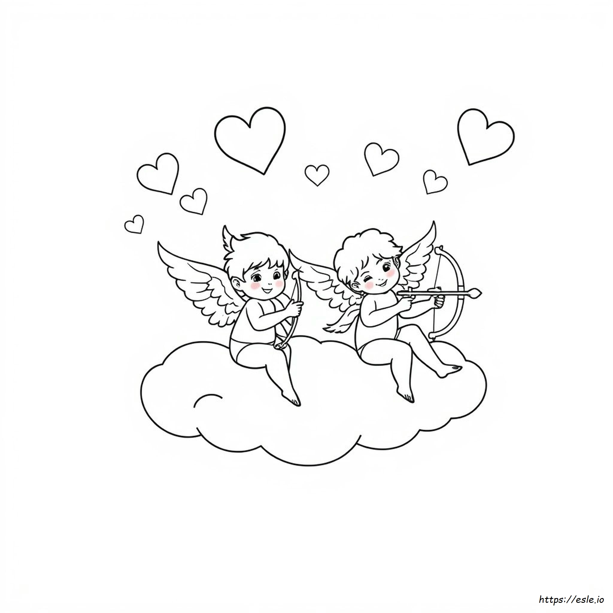 Immagini Di Cupido Da Colorare
