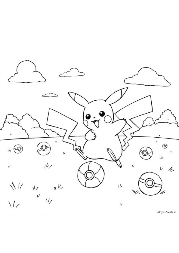 Funny Pokemon Coloring Pages