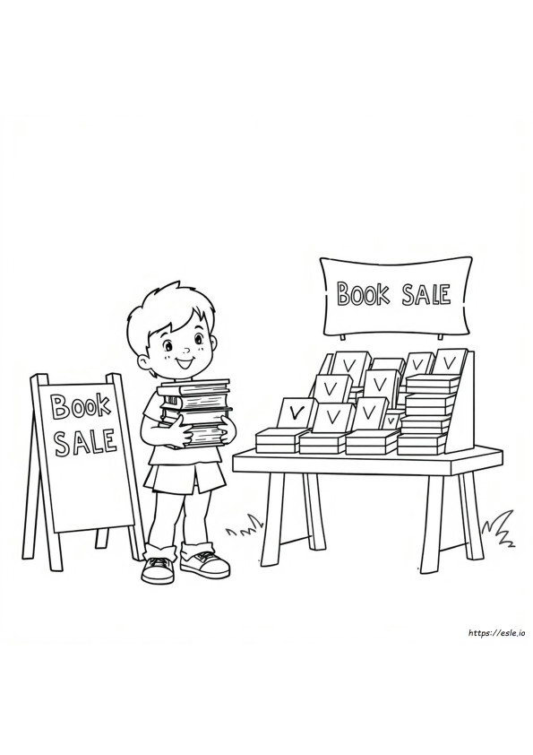 Scholastic Book Fair Coloring Pages 2022