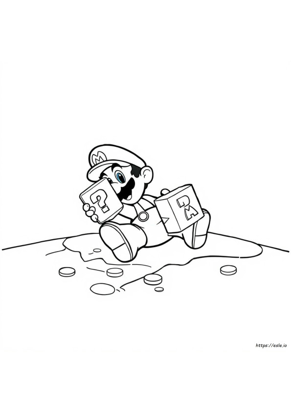 Blooper Mario Coloring Pages