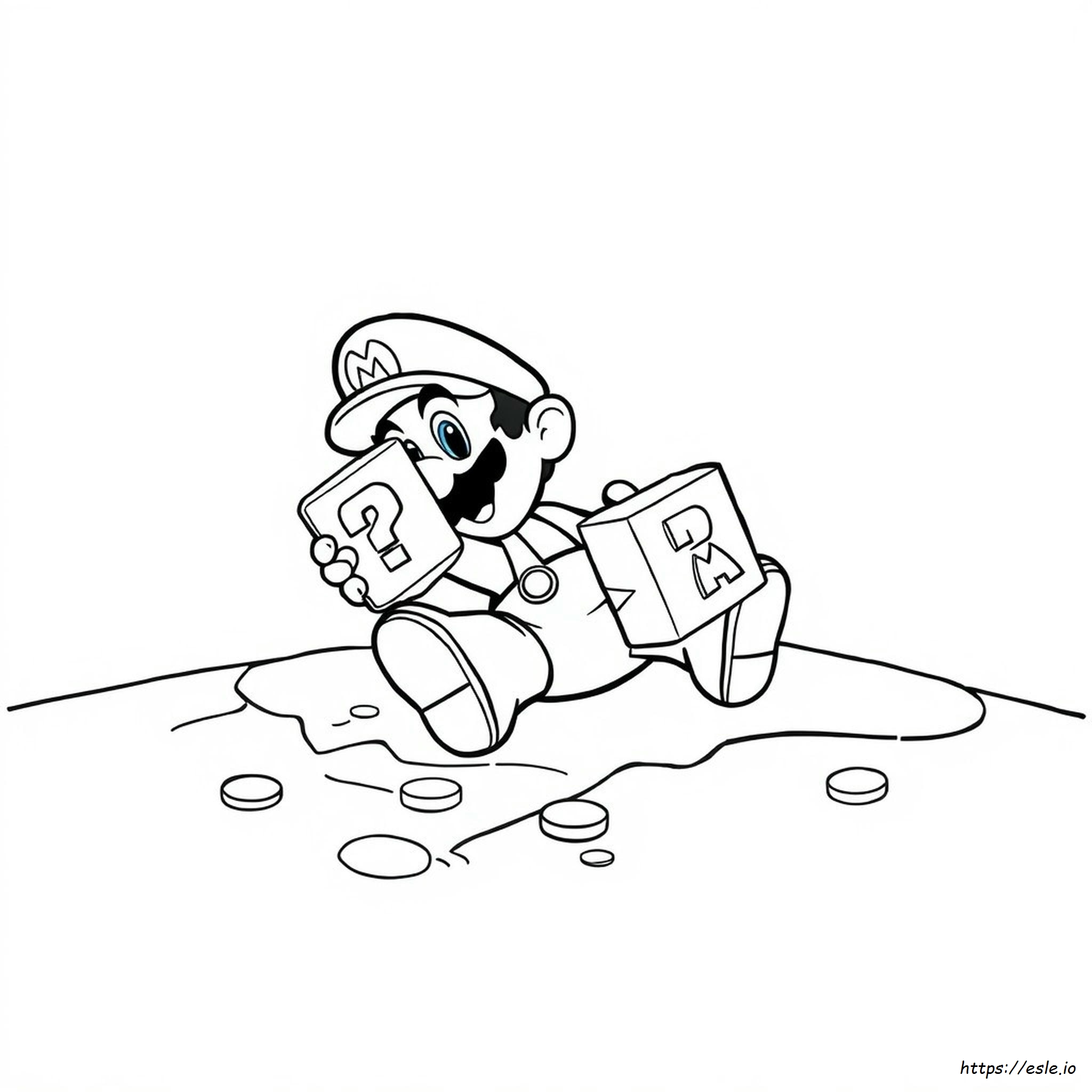 Blooper Mario Coloring Pages