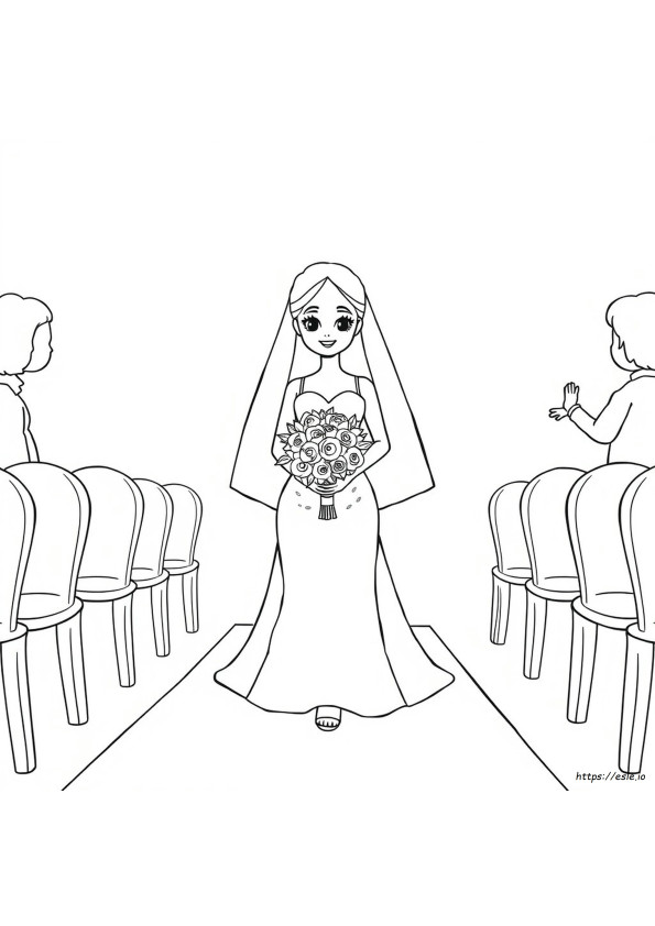 Bride Coloring