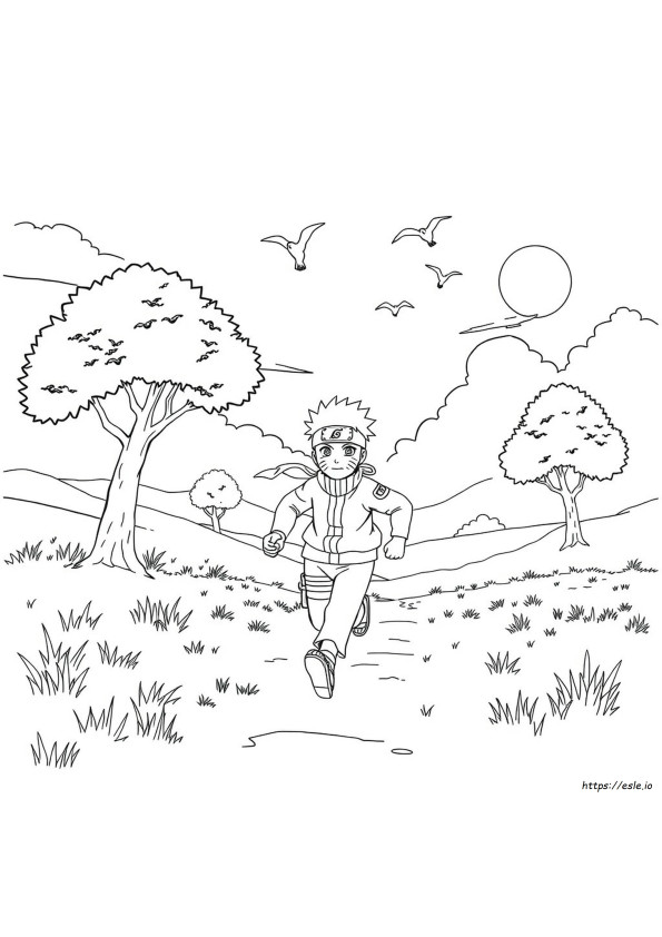 Coloriage Naruto