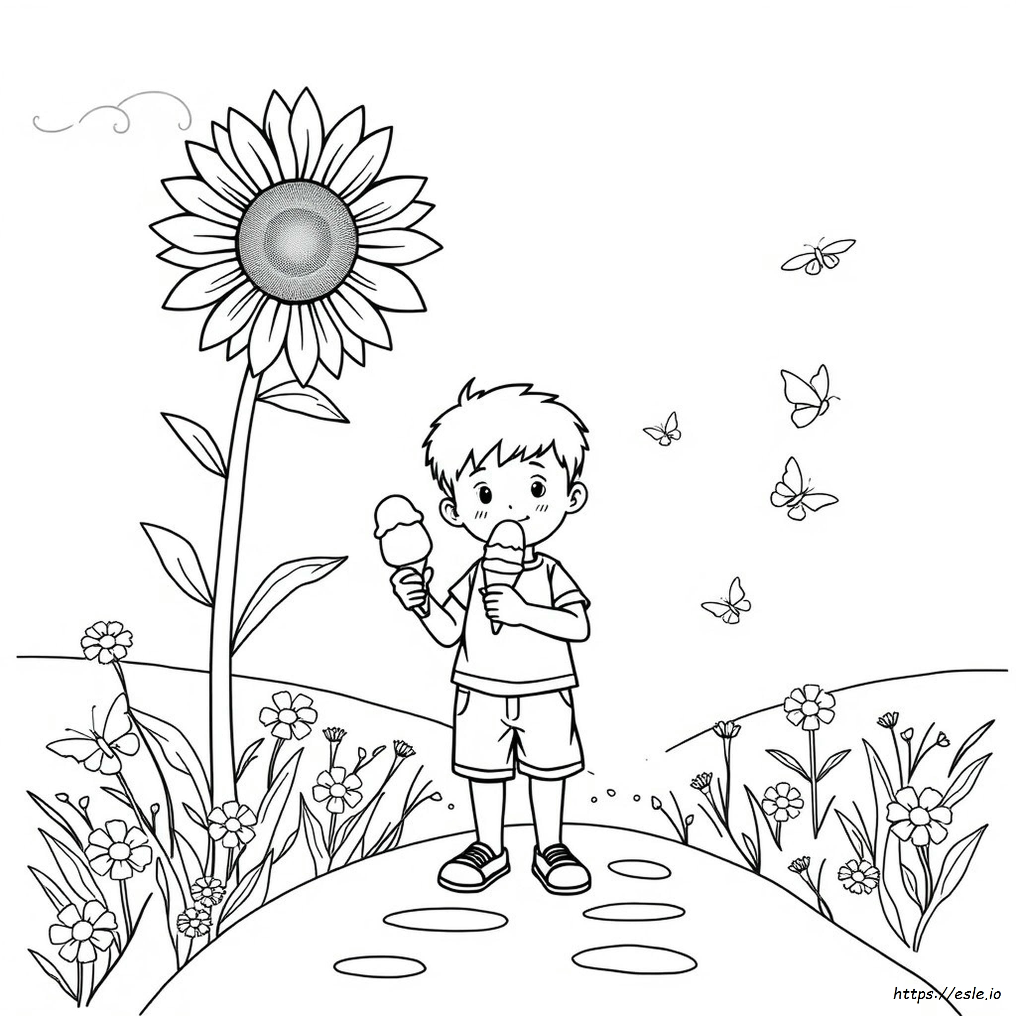 Coloriage Premier Jour D'été
