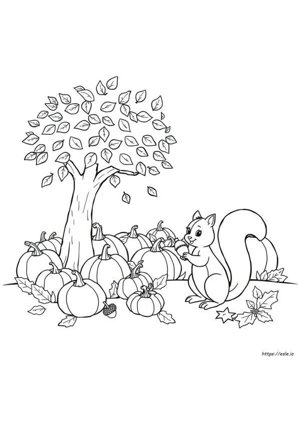 Herfst Kleurplaten Voor Peuters