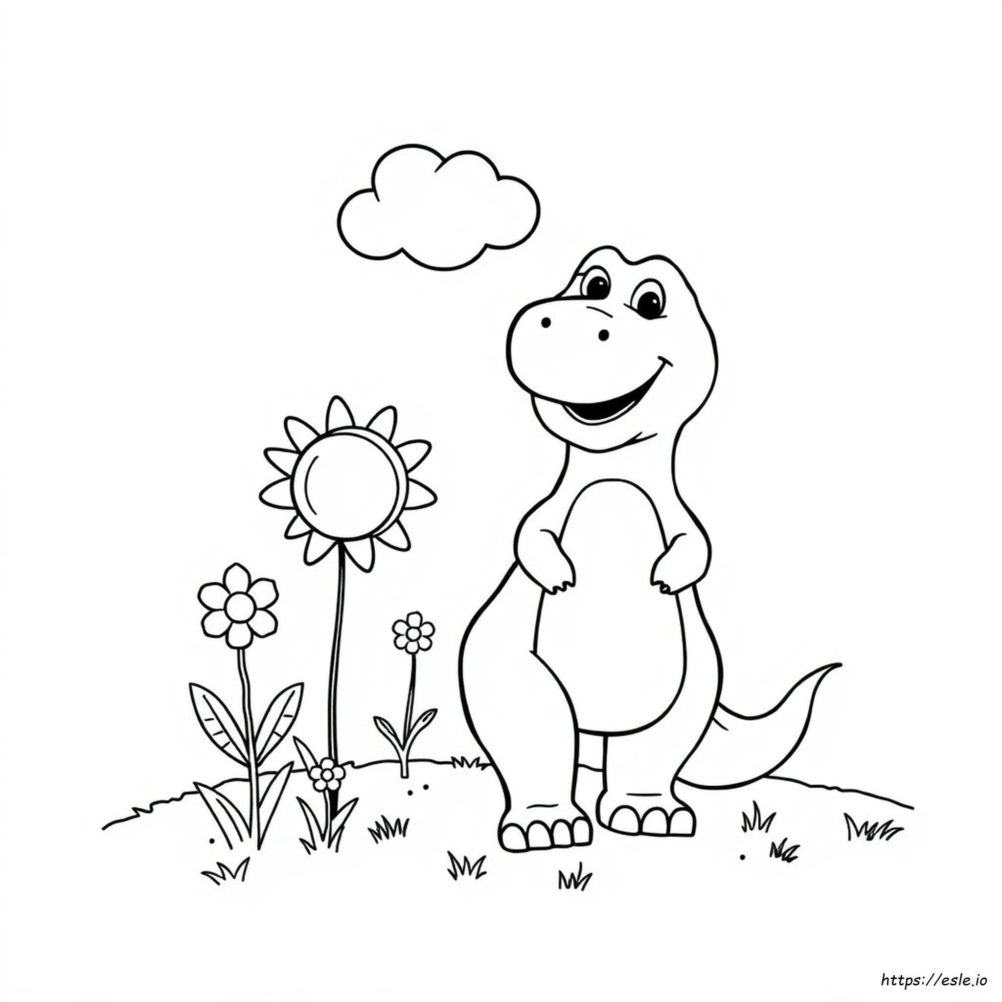 Barney Coloring Pages Online