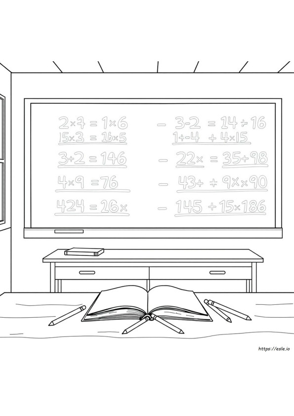 Colouring Multiplication Sheets