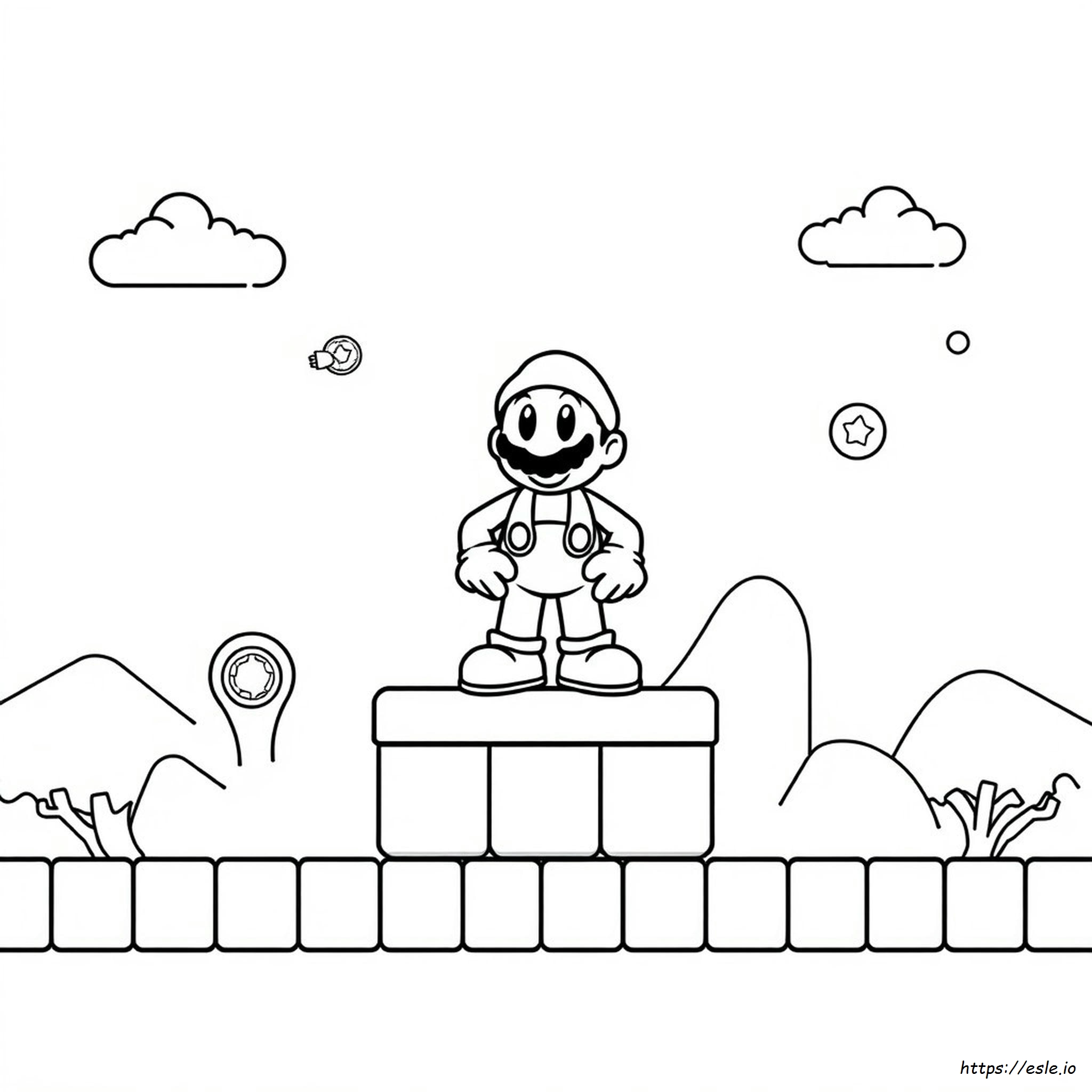 Halaman Mewarnai Video Game Gratis