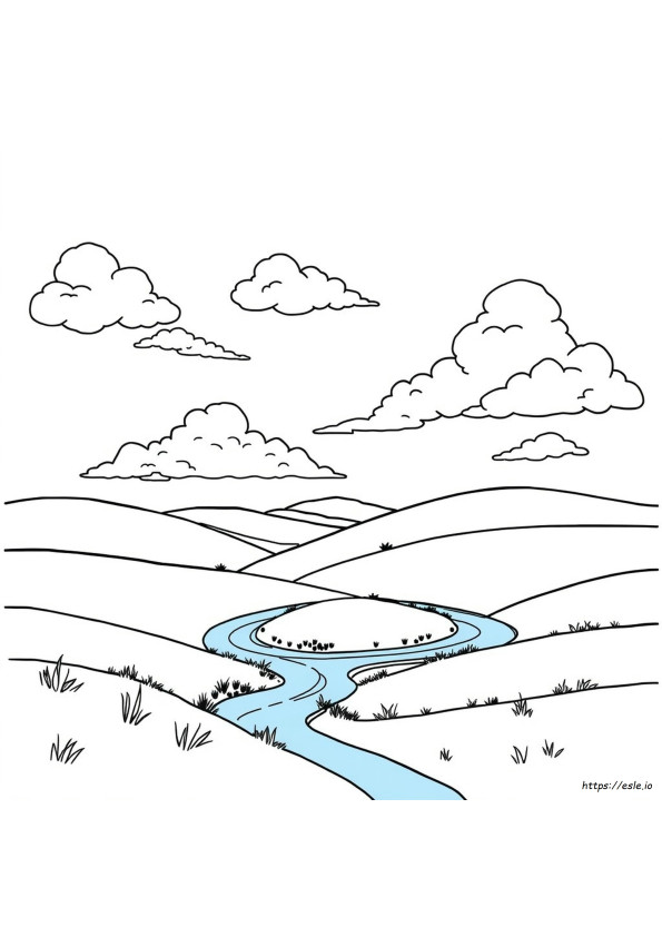 Coloring Pages Paisagem Para Colorir